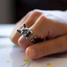 French bulldog Pugs Wrap Ring