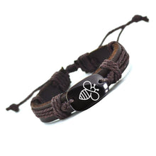 Bee Leather Bracelet