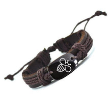 Bee Leather Bracelet