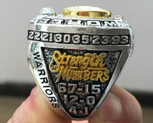 Golden State Warriors Championship Ring 2017