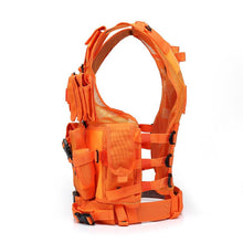 Bright Orange Hunting Vest Military Tactical Molle Airsoft Vest Outdoor Body Armor Swat Combat Painball Vest for Men